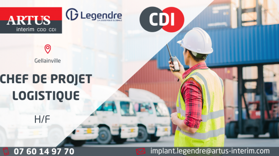 CHEF DE PROJETS LOGISTIQUE F/H